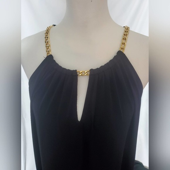 MICHAEL Michael Kors Black Stretchy Tent Dress - Picture 5 of 6